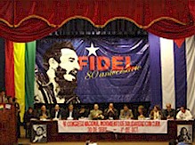 Evo sottolinea la preoccupazione di Fidel per la salute dei latino americani