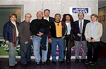 Crispina Aquit, Angel Cuadra, Pedro J. Fuentes Cid, Michael S. Cohen, Sixto Reinaldo Aquit ed i redattori di Radio Praga Dita Asiedu, Freddy Valverde e Dagmar Keberlova.