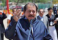 presidente del Nicaragua, Daniel Ortega