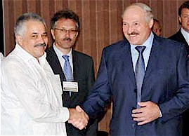 Alexander Lukashenko  stato ricevuto dal vice ministro Dagoberto Rodrguez.